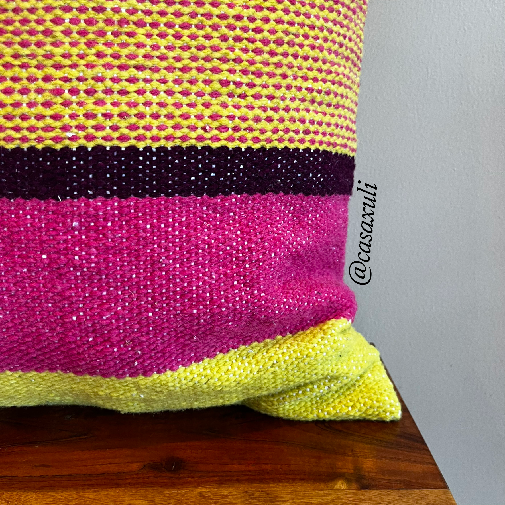 Funda cojín "Candy Corn"