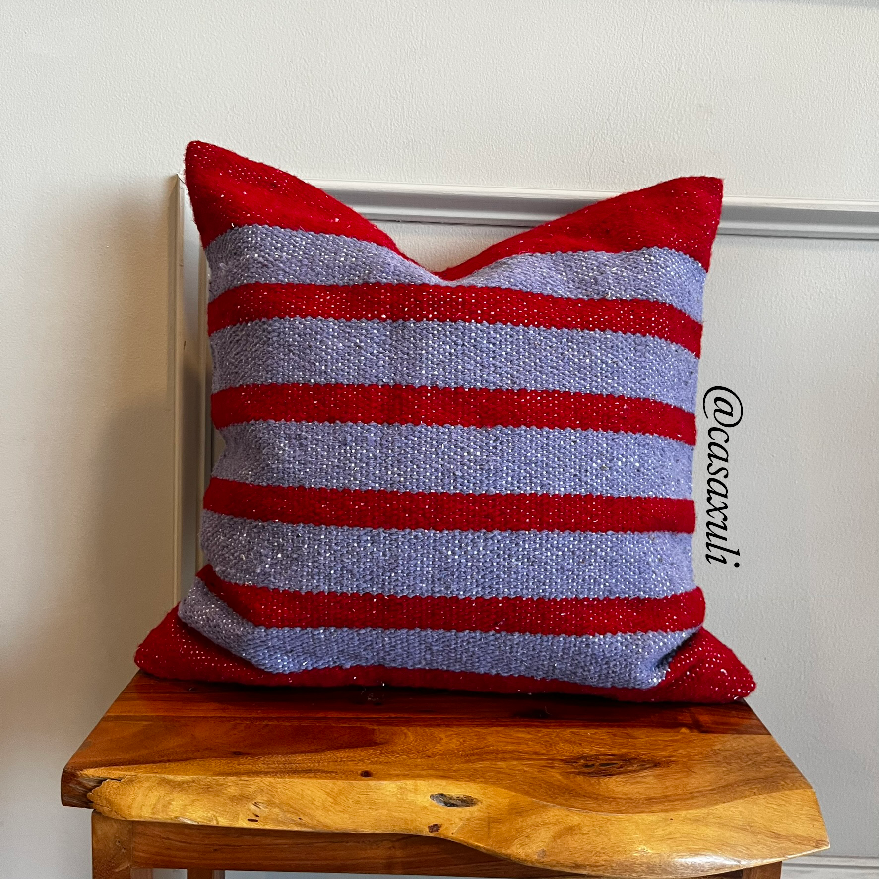 Funda cojín "Candy Cane"