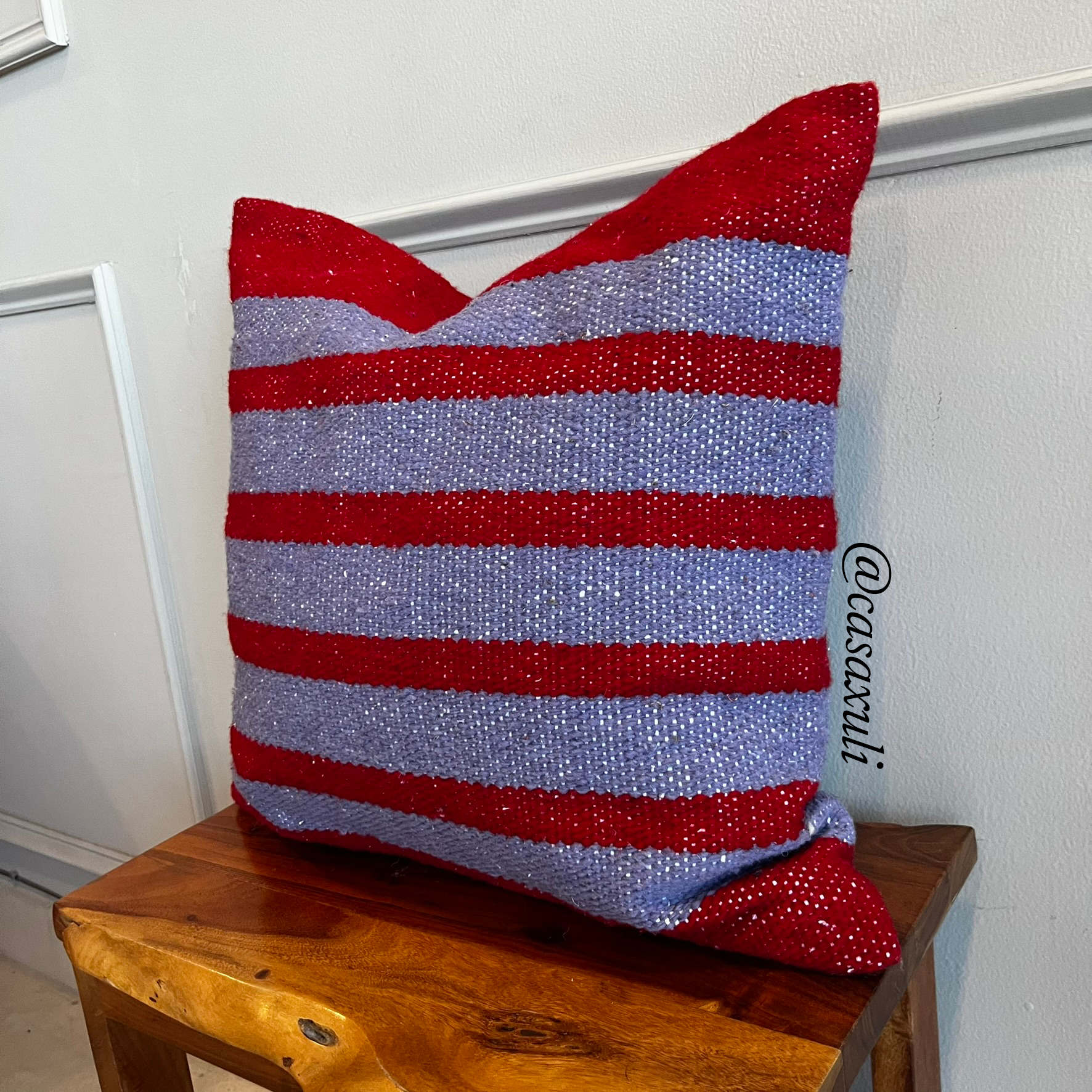 Funda cojín "Candy Cane"