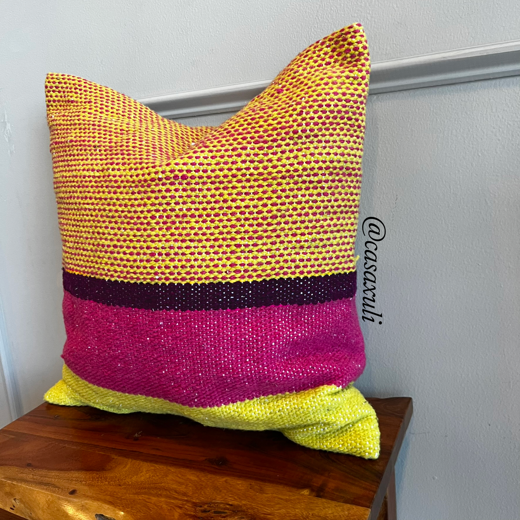 Funda cojín "Candy Corn"