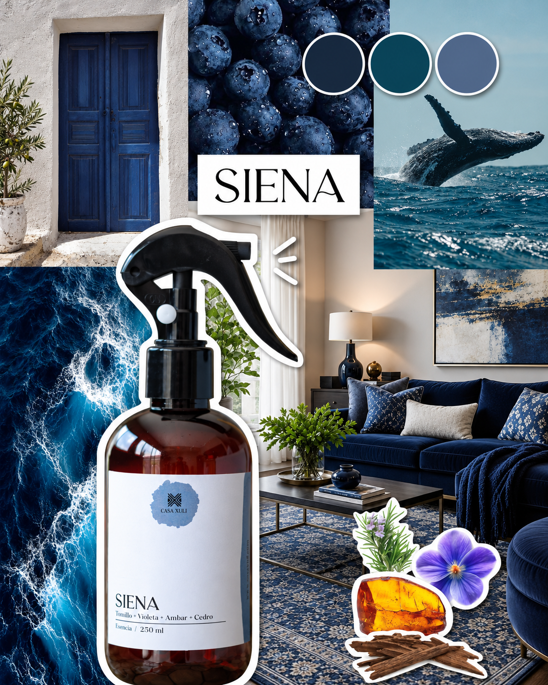 Home Spray "Siena" (inspirado en hotel "Vidanta")