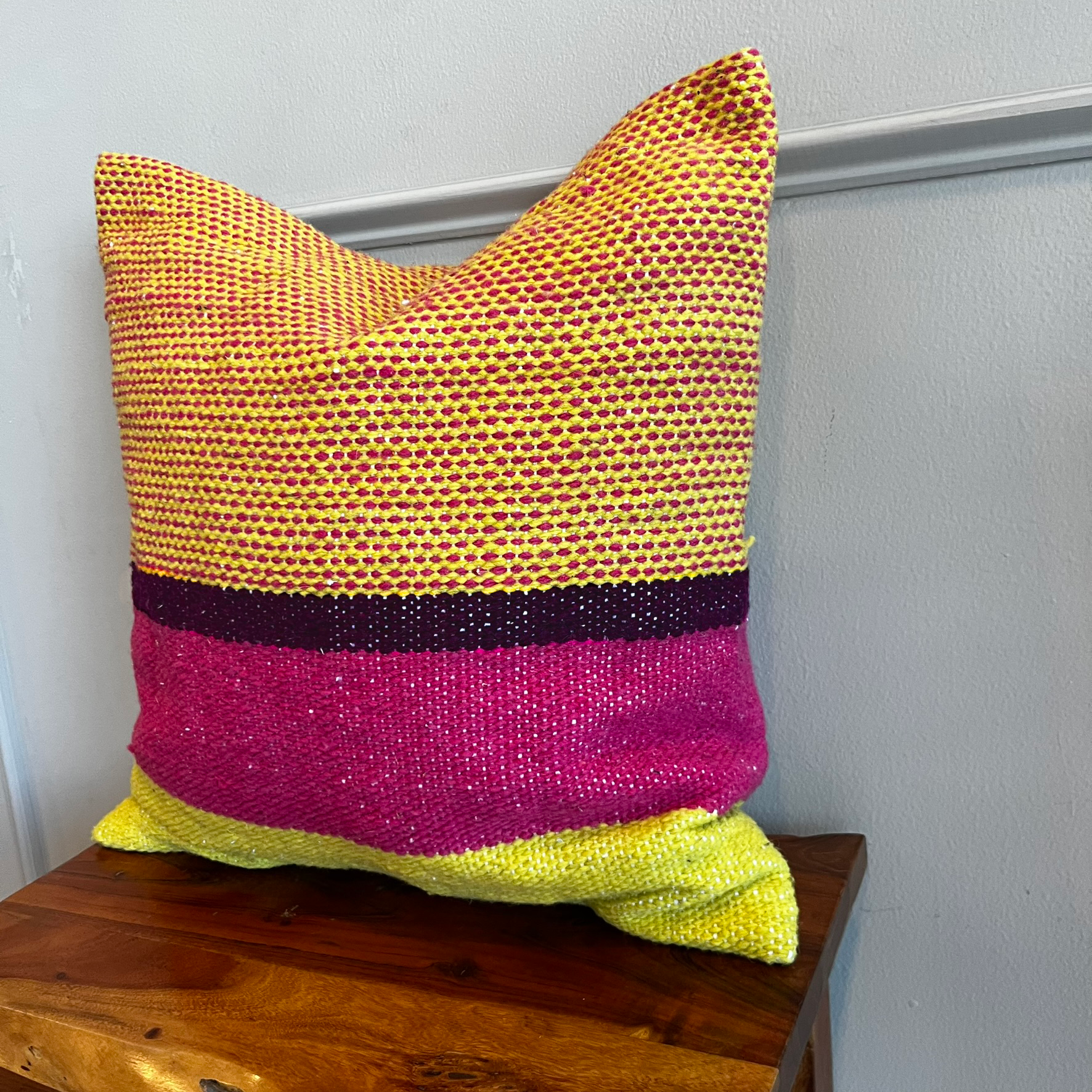 Funda cojín "Candy Corn"