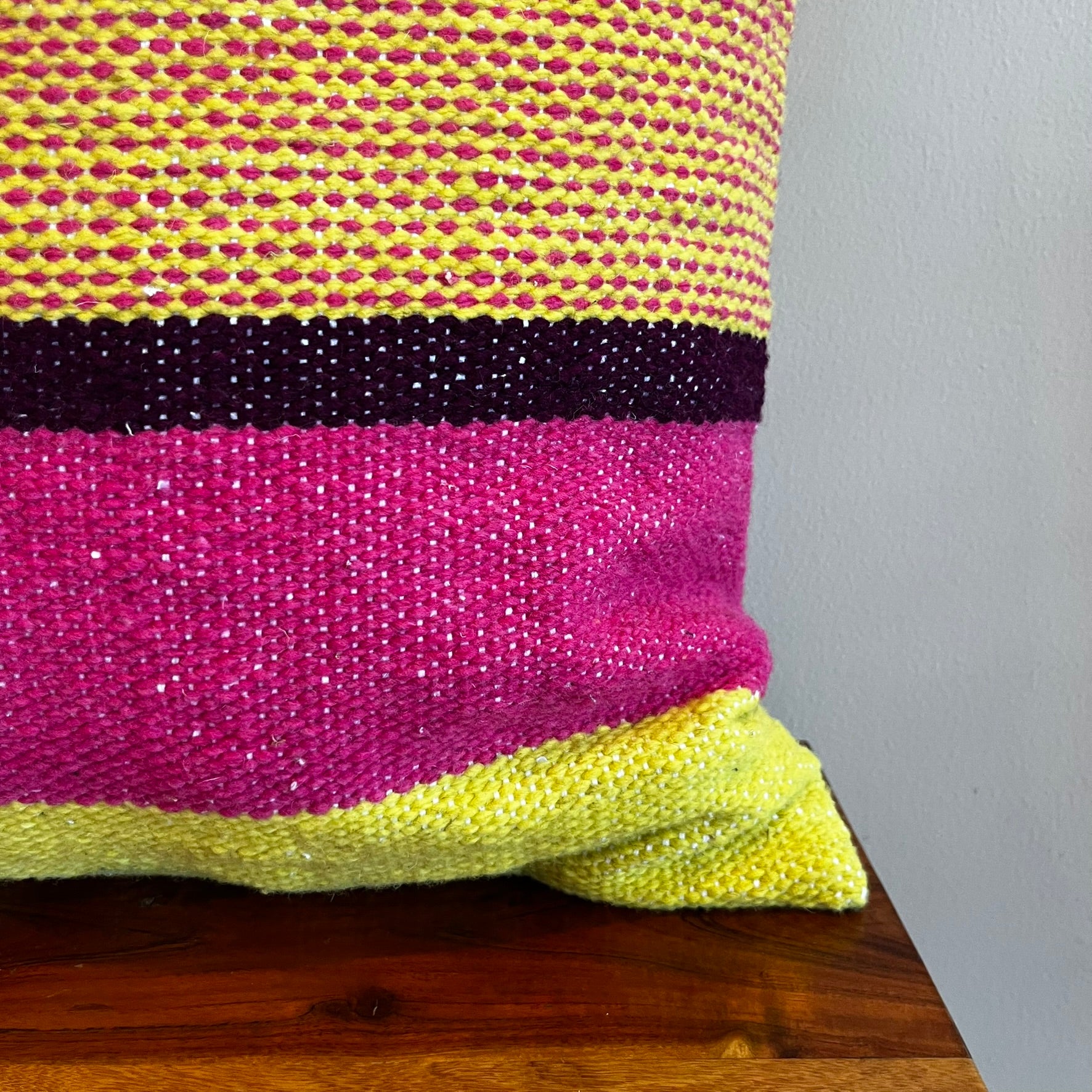 Funda cojín "Candy Corn"