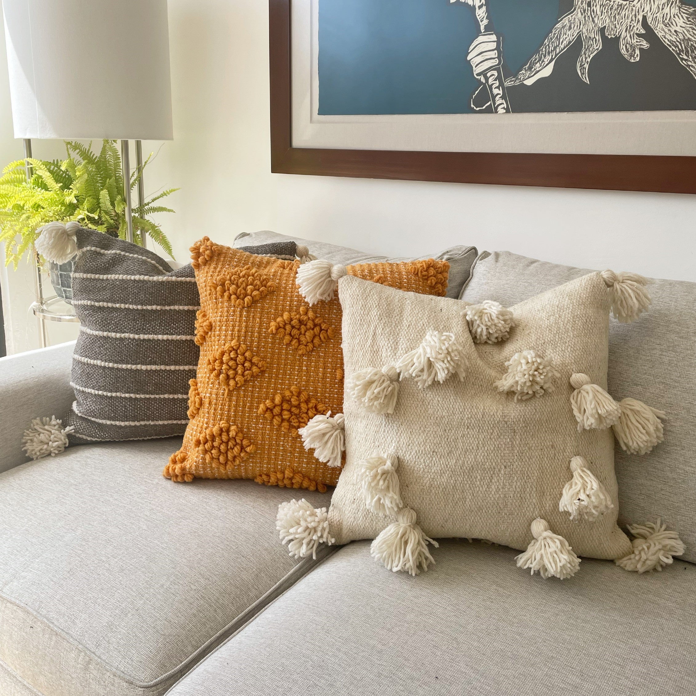 Funda cojín "Sofía"