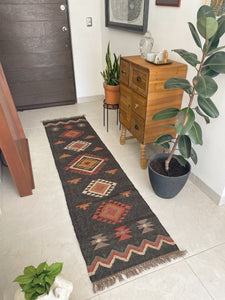 Tapete de yute kilim "Angela"